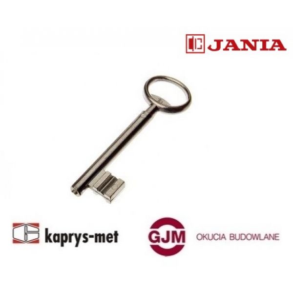 Klucz Jania K005 odlewany do zamka od 1-26