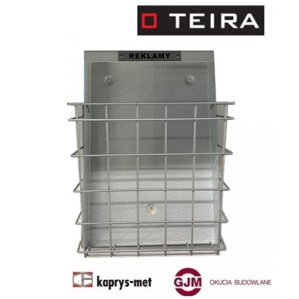 Skrzynka na ulotki reklamowe reklamy broszury TEIRA