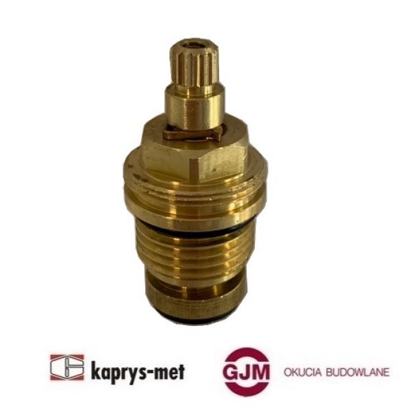 Głowica do baterii 1/2 z otworem dziewczynka / żeńska