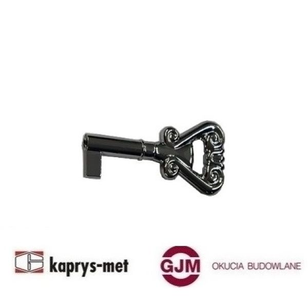 Klucz meblowy E-252 Retro G2 chrom krótki NOMET