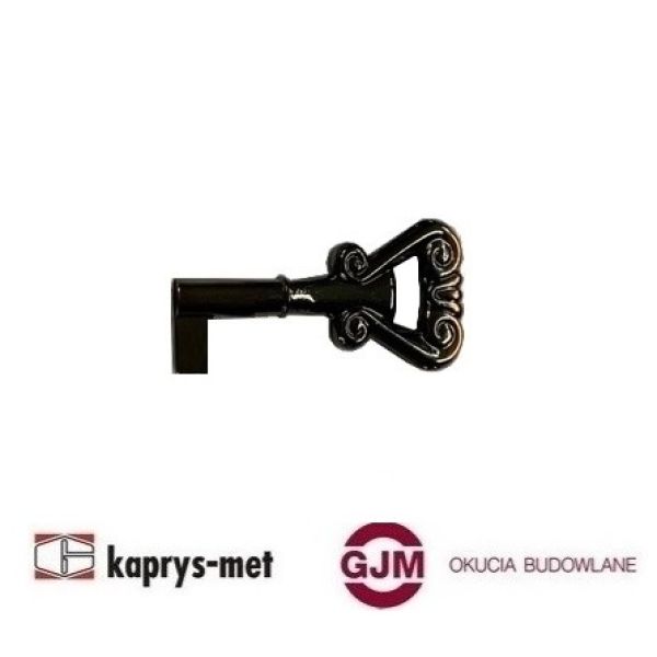 Klucz meblowy E-252 Retro G1 patyna krótki NOMET