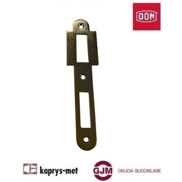 Zaczep płaski 72 mm lakier złoty