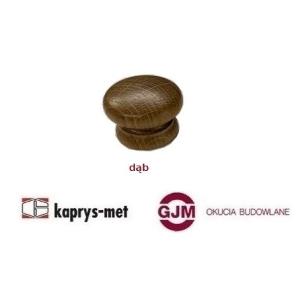 Gałka meblowa zwykła dąb