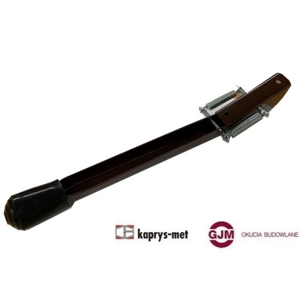 Przytrzymywacz stopka garażowa duża brąz Profil 300mm