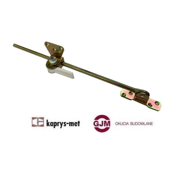 Przytrzymywacz cierny okienny ocynk żółty