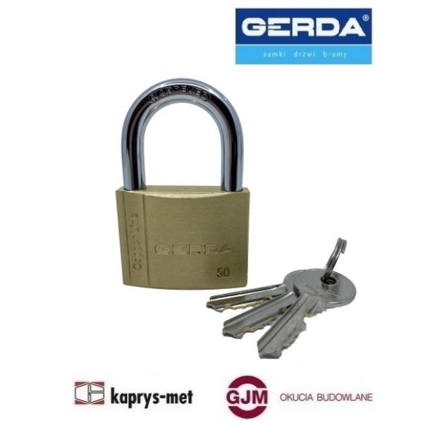 Kłódka GERDA COPPER KMC S40