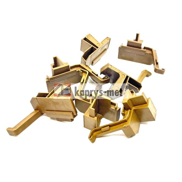 Zaślepka okapnika ALURON ZM 22/34 (oliwka) (lewy)