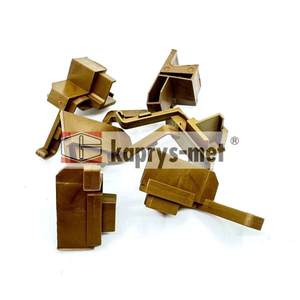 Zaślepka okapnika ALURON ZM 22/34 (oliwka) (prawy)