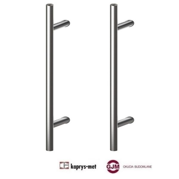 Uchwyt WALA P45 stal nierdzewna L-600 kpl. 2-stronny