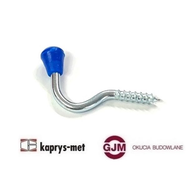 Wieszak wkręcany mały kolor mix