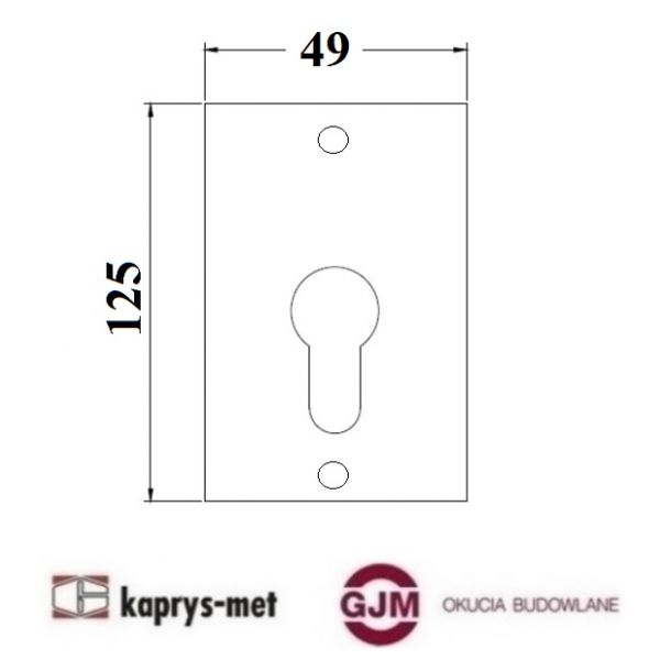 Szyld dodatkowy FUDŻI czarny GAMAR