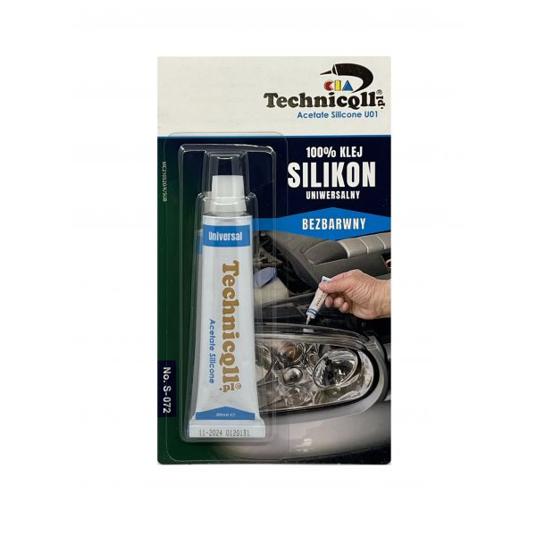 Silikon bezbarwny 20ml S-072 TECHNICQLL