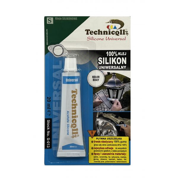 Silikon biały 20ml S-013 TECHNICQLL
