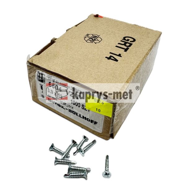 Wkręty do okien WSPCV-3,9x19 paczka 1000 szt