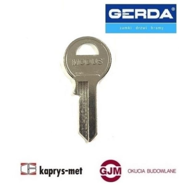 Klucz GERDA nr.2 do kłódek MODUS S40,S50 i S45,S55 AQUA MODUS