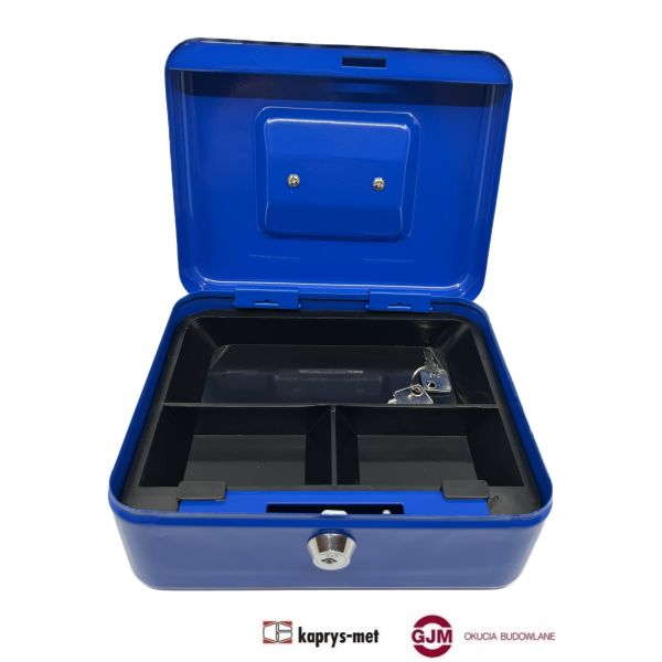 Kaseta na pieniądze SR 3-8822 niebieska