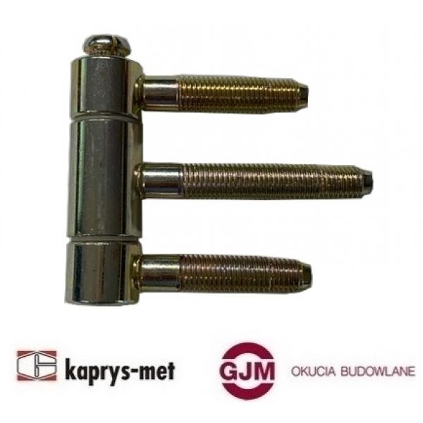 Zawias SFS wkręcany 3 częściowy H40 ø18