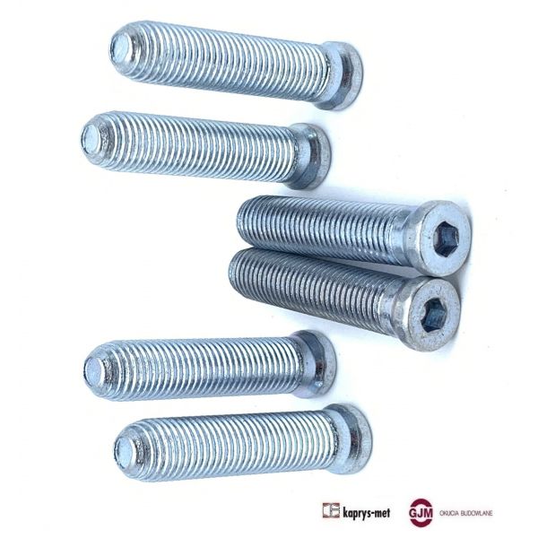 Zestaw mocujący WX 80SD4990 3-skrz. śuba dyblowa krótka (6x58,5mm) WALA