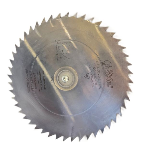 Piła 250x30x2,0/48z KB PT150-0250-0001 GLOBUS