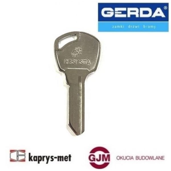 Klucz GERDA nr.1 do kłódek RESYSTA