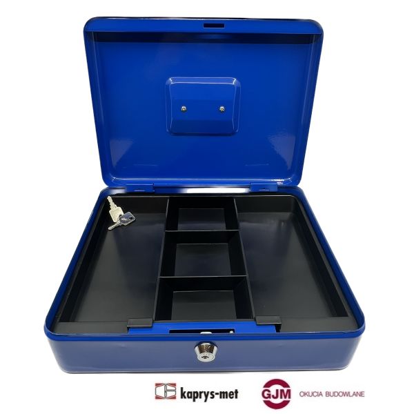 Kaseta na pieniądze SR 5-9135 niebieska