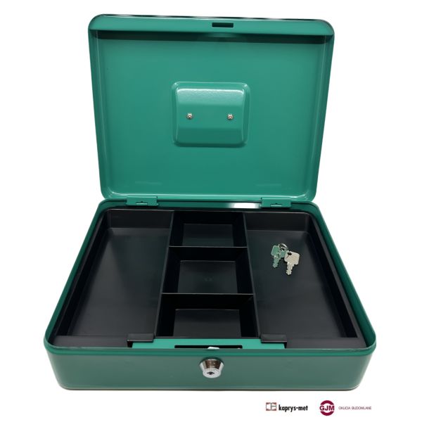 Kaseta na pieniądze SR 5-9135 zielona