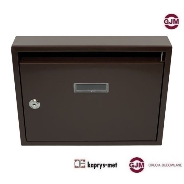 Skrzynka na listy PV brąz GJM