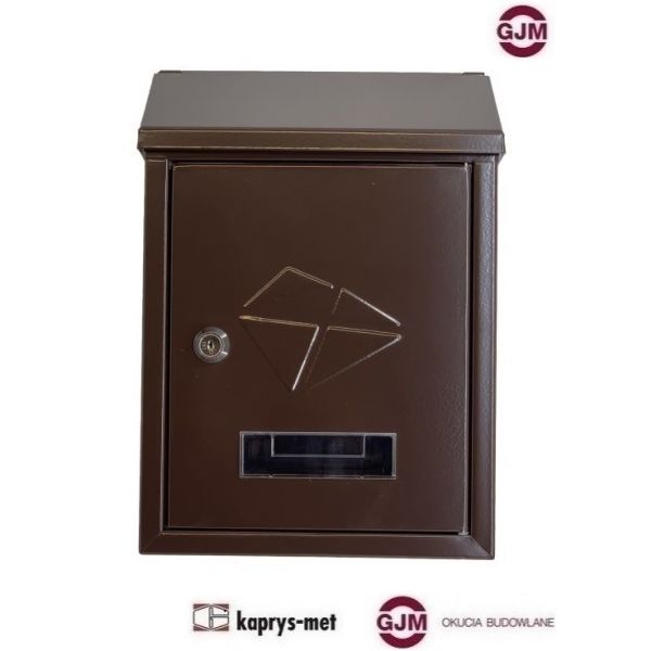 Skrzynka na listy EK brąz GJM