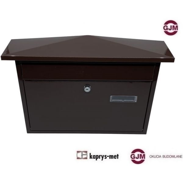 Skrzynka na listy KT brąz GJM