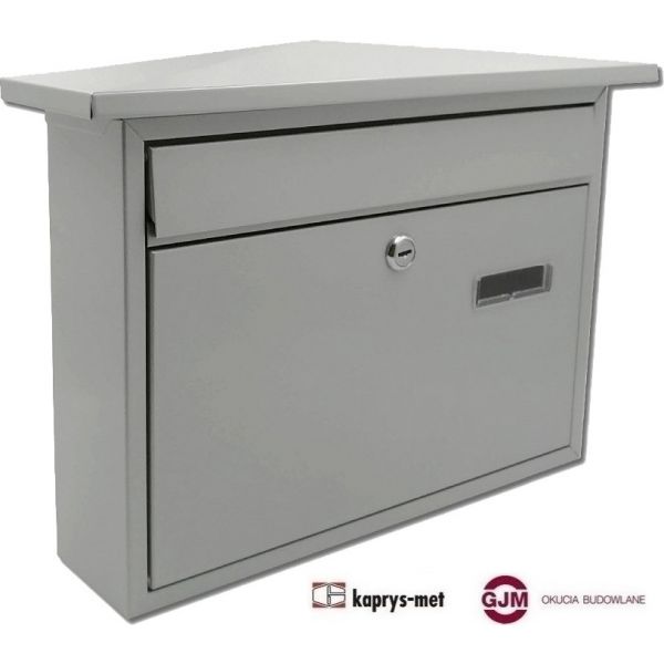 Skrzynka na listy KTO2 format A4 szary miedź