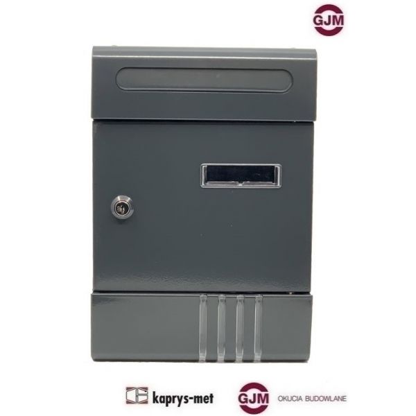 Skrzynka na listy ROBERT grafit GJM