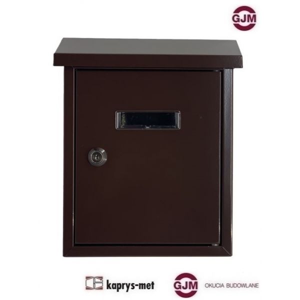 Skrzynka na listy PT brąz GJM