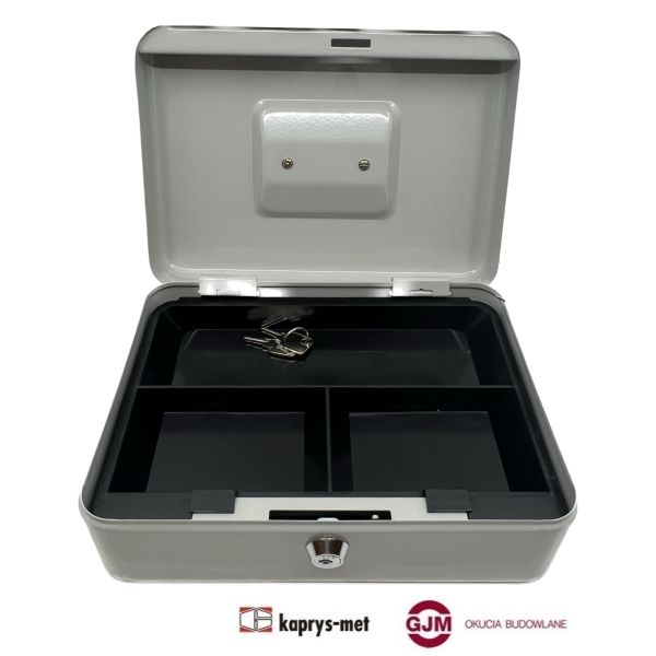 Kaseta na pieniądze SR 4-8933 grafit-jasny