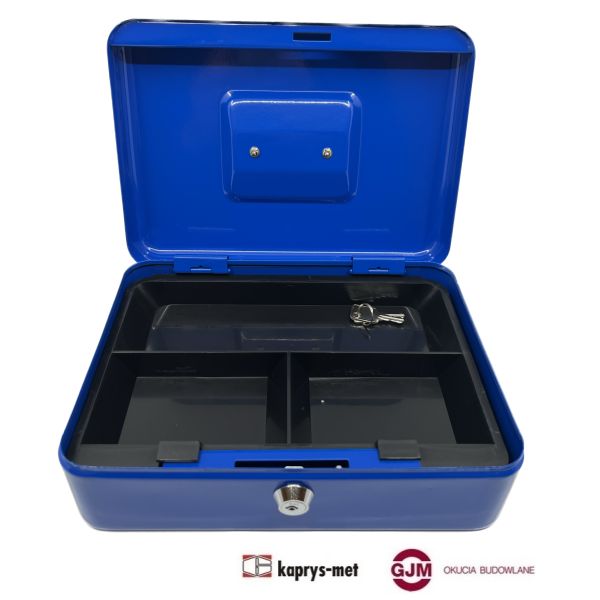 Kaseta na pieniądze SR 4-8933 niebieska