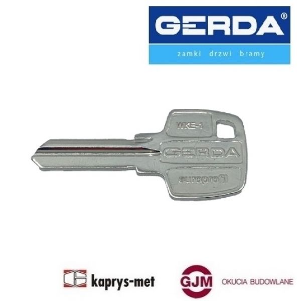 Klucz surowy GERDA WK E1