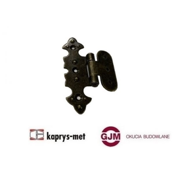 Zawias ozdobny patyna