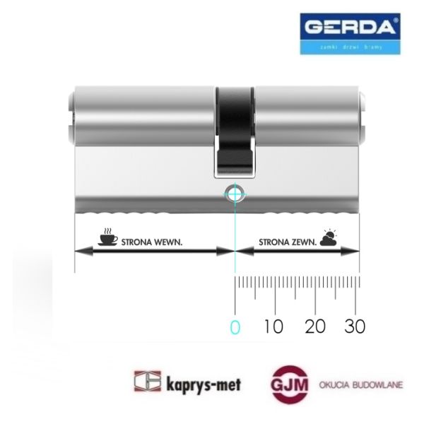 Wkładka modułowa SLR z zabierakiem (typ A) - 30/30-61mm