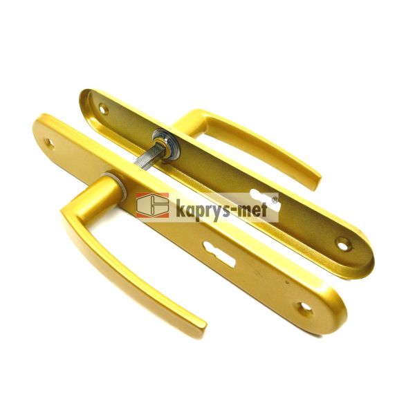 Klamka MKS 72 na klucz złoty LOB