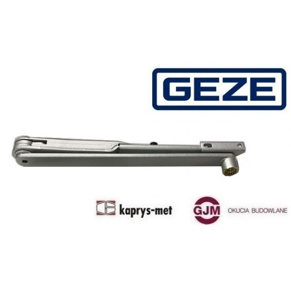 Ramię Geze TS 2000 V / TS 4000 z blokadą srebrny