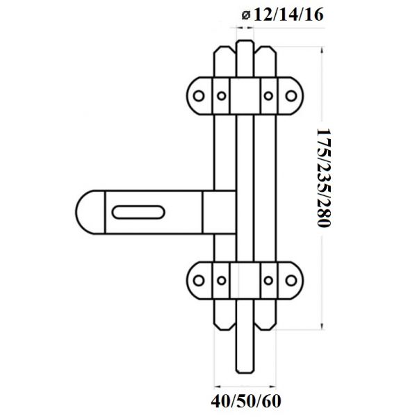 Zasuwa bramowa 250 ocynk żółty