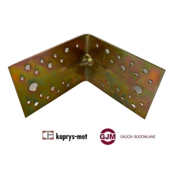 Kątownik 122x122x90 mm wzmocniony