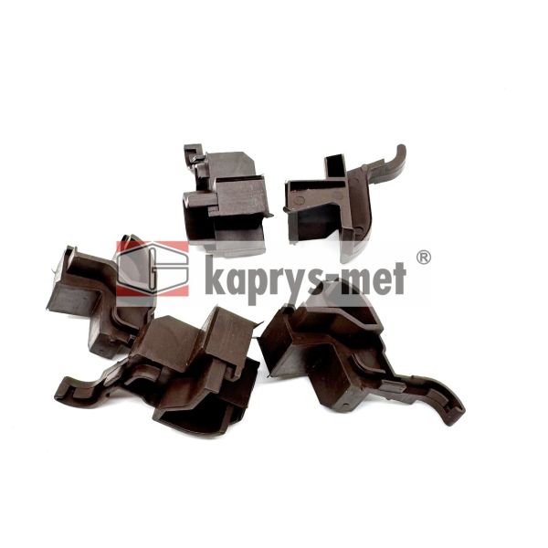 Zaślepka okapnika ALURON ZMS 22/34 (brąz) (prawy)