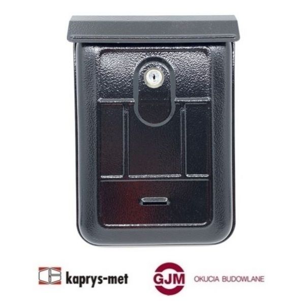 Skrzynka na listy wewnątrzlokalowa ozdobna Typ SW czarny