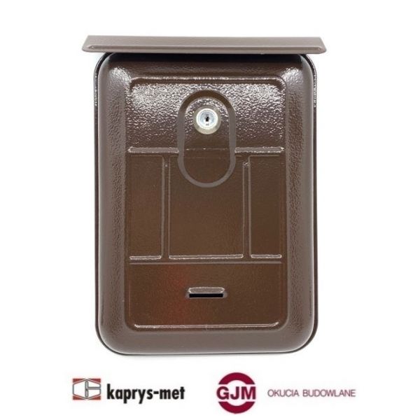 Skrzynka na listy wewnątrzlokalowa ozdobna Typ SW brąz