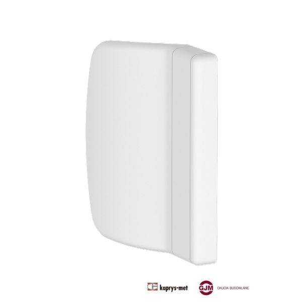 Uchwyt balkonowy zewnętrzny biały