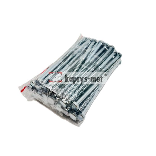 Wkręty z łbem sześ.K 6x120 - 1 kg