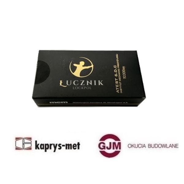 Wkładka MCM AP 40Gx35 kl.B z gałką mosiądz