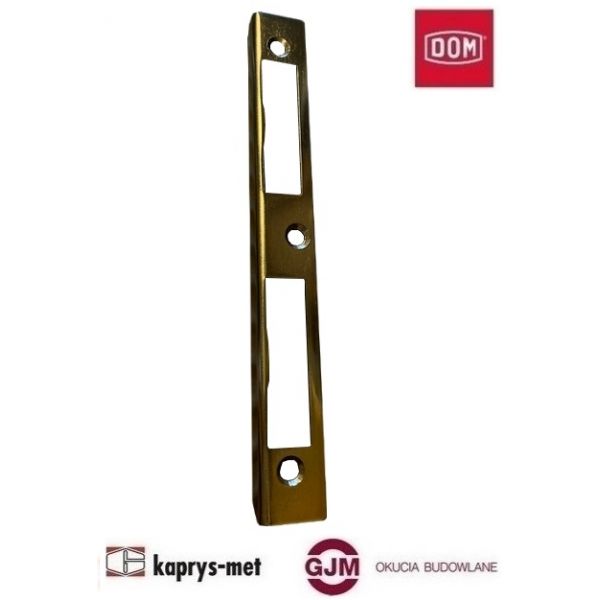Zaczep kątowy 72/45 złoty do wkładki plastikowej DOM POLSKA