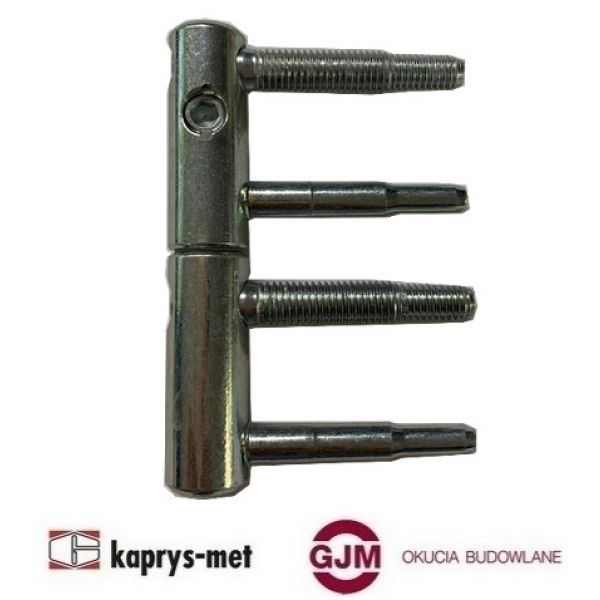 Zawias wkrecany regulowany SFS 11R ø14 ocynk srebrny