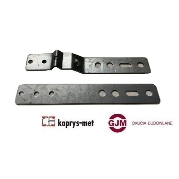 Kotwa zaczep budowlany płaski lub odgiety